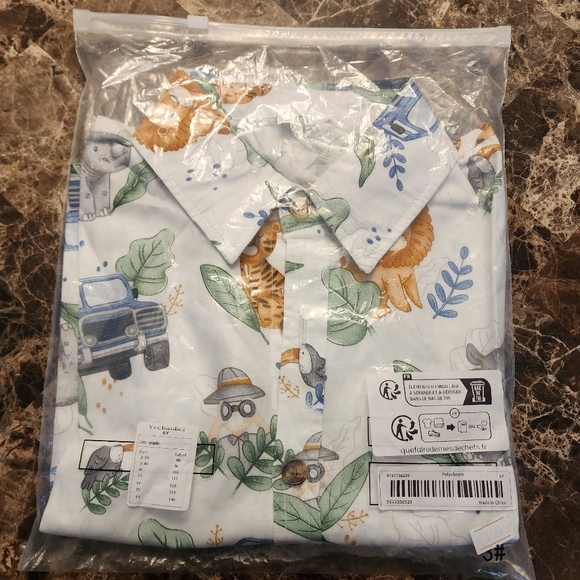 V4 - Cute Boys Safari Top 6 years old - Picture 4 of 4